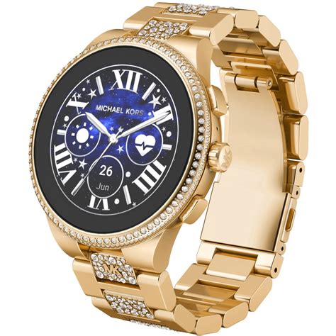 horloge michael kors dames bijenkorf|michael kors horloge smartwatch.